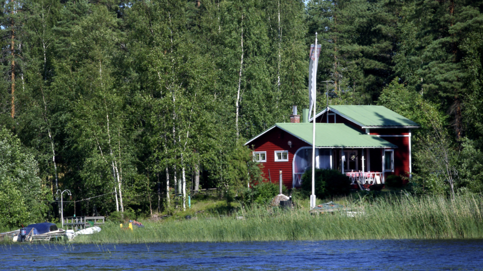 suomalainen mökkimaisema